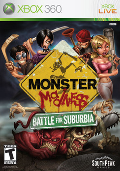 Monster Madness: Battle for Suburbia - XBOX 360 - Used