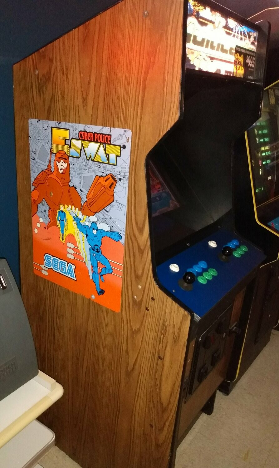 Cyber Police ESWAT Multicade Arcade machine