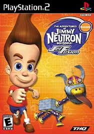 Adventures of Jimmy Neutron, Boy Genius: Jet Fusion - PS2 - Used