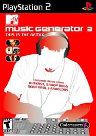 MTV Music Generator 3: This is the Remix - PS2 - Used
