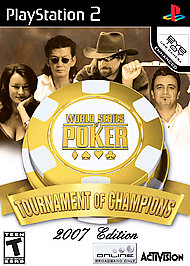 World Series of Poker: Tournament of Champions -- 2007 Edition - PS2 - Used