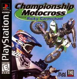 Championship Motocross Featuring Ricky Carmichael - PlayStation - Used