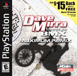 Dave Mirra Freestyle BMX: Maximum Remix - PlayStation - Used