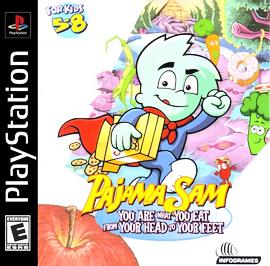Pajama Sam: You Are What You Eat From Your Head To Your Feet - PlayStation - Used