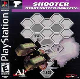 Shooter Starfighter Sanvein - PlayStation - Used