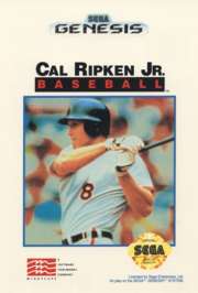 Cal Ripken Jr. Baseball - Sega Genesis - Used