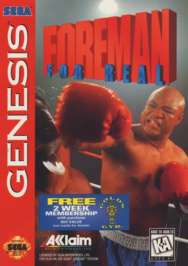Foreman For Real - Sega Genesis - Used