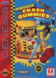 Incredible Crash Dummies - Sega Genesis - Used