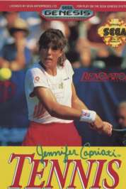 Jennifer Capriati Tennis - Sega Genesis - Used