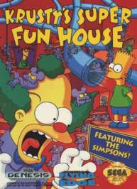 Krusty's Super Fun House - Sega Genesis - Used