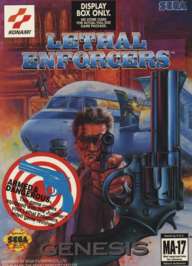 Lethal Enforcers - Sega Genesis - Used