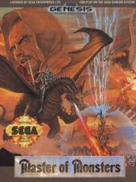 Master of Monsters - Sega Genesis - Used