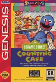 Sesame Street Counting Cafe - Sega Genesis - Used