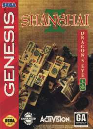 Shanghai II: Dragon's Eye - Sega Genesis - Used