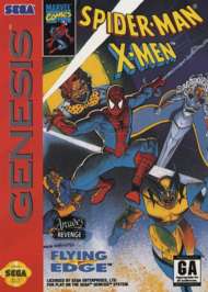 Spider-Man - X-Men: Arcade's Revenge - Sega Genesis - Used