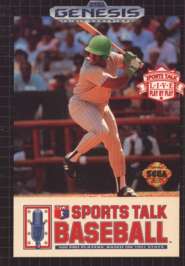 Sports Talk Baseball - Sega Genesis - Used