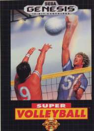 Super Volleyball - Sega Genesis - Used