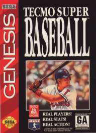 Tecmo Super Baseball - Sega Genesis - Used