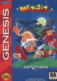 Wiz 'n' Liz - Sega Genesis - Used