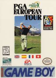 PGA European Tour - Game Boy - Used