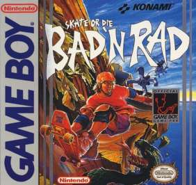 Skate or Die: Bad 'N Rad - Game Boy - Used