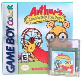 Arthur's Absolutely Fun Day - Game Boy Color - Used