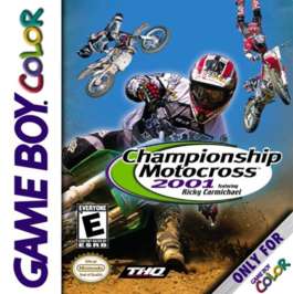 Championship Motocross 2001 Featuring Ricky Carmichael - Game Boy Color - Used