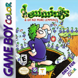 Lemmings - Game Boy Color - Used