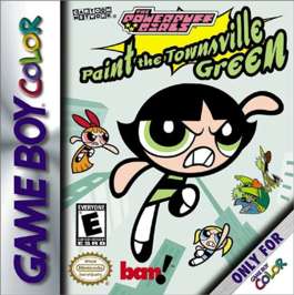 Powerpuff Girls: Paint the Townsville Green - Game Boy Color - Used