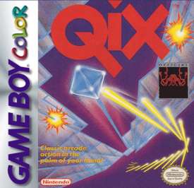 Qix Adventure - Game Boy Color - Used