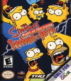 Simpsons: Night of the Living Treehouse of Horror - Game Boy Color - Used