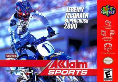 Jeremy McGrath Supercross 2000 - N64 - Used
