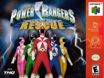 Power Rangers Lightspeed Rescue - N64 - Used