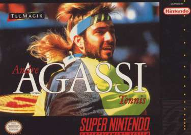Andre Agassi Tennis - SNES - Used