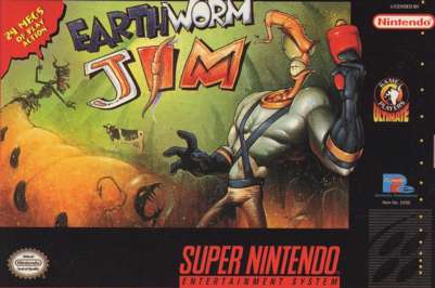 Earthworm Jim - SNES - Used