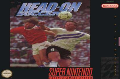 Head-On Soccer - SNES - Used