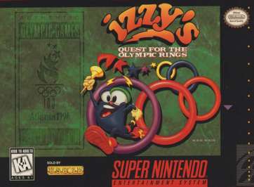 Izzy's Quest for the Olympic Rings - SNES - Used