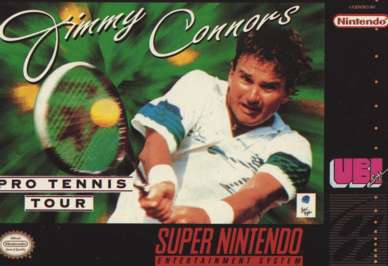 Jimmy Connors Pro Tennis Tour - SNES - Used