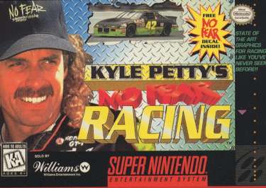 Kyle Petty's No Fear Racing - SNES - Used