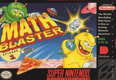 Math Blaster: Episode 1 - SNES - Used