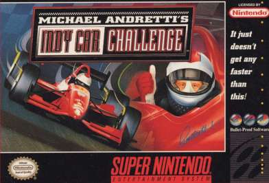 Michael Andretti's Indy Car Challenge - SNES - Used