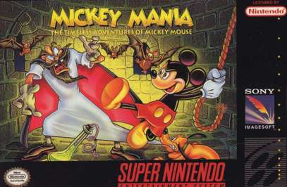 Mickey Mania: The Timeless Adventures of Mickey Mouse - SNES - Used