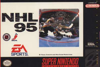NHL '95 - SNES - Used