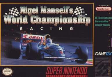 Nigel Mansell's World Championship Racing - SNES - Used