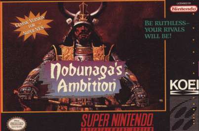 Nobunaga's Ambition - SNES - Used