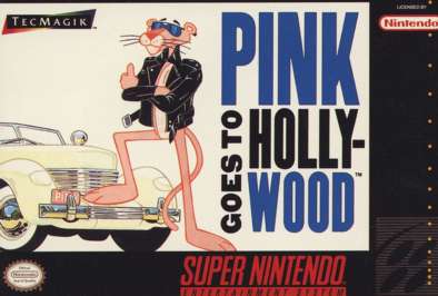 Pink Panther Goes to Hollywood - SNES - Used