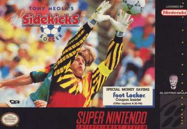 Tony Meola's Sidekicks Soccer - SNES - Used