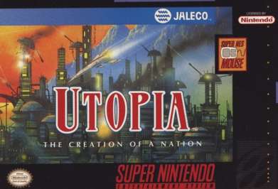 Utopia: Creation of a Nation - SNES - Used
