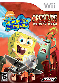 SpongeBob SquarePants: Creature from the Krusty Krab - Wii - Used