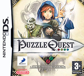 Puzzle Quest: Challenge of the Warlords - DS - Used